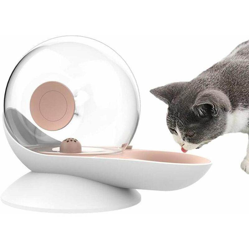 Distributeur d'eau Automatique pour Chien Chat, en Forme d'escargot 2.8 L