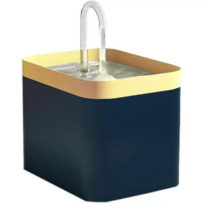 1,5 l - Fontaine à eau rechargeable pour chats, petits chiens et oiseaux 1,5 l - Fontaine à eau rechargeable pour chats, petits chiens et oiseaux