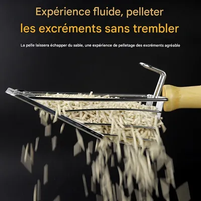 IntiMeg Pelle à litière en métal pour chat