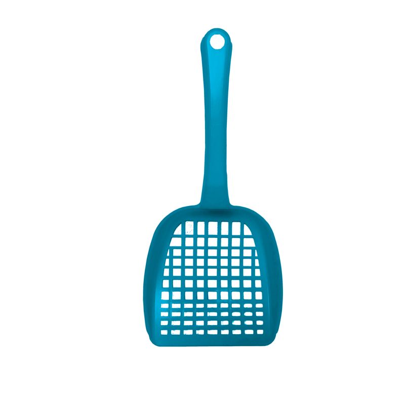 PET DESIGN Pelle a Litiere SCOOP Bleue - 26.5 x 12 x 4.5 cm