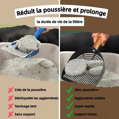 ZooVenture Durable Pelle Litiere Chat Pour Chiens et Chats