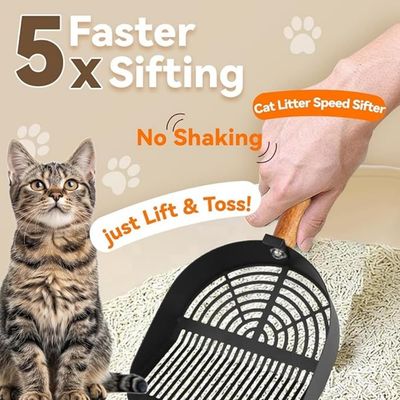 ZooVenture Durable Pelle Litiere Chat Pour Chiens et Chats
