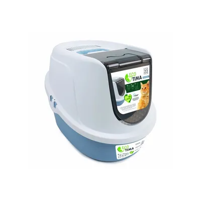 M-PETS - ECO TIMA Maison de toilette M - Bleu Ocean