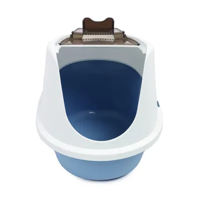 M-PETS - ECO TIMA Maison de toilette M - Bleu Ocean