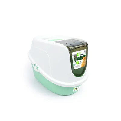 M-PETS - ECO TIMA Maison de toilette L - Vert d'eau