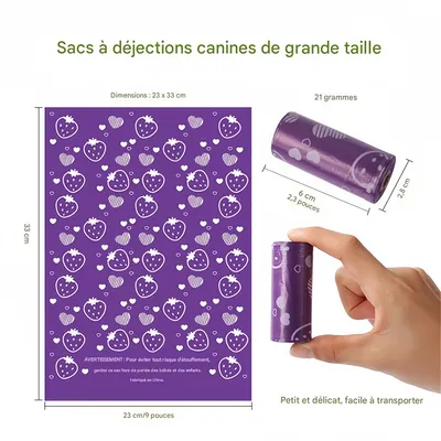 Pet Planet Sacs à excréments pour chien biodégradables