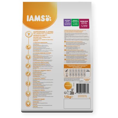 IAMS -   chat senior poulet - IAMS for Vitality