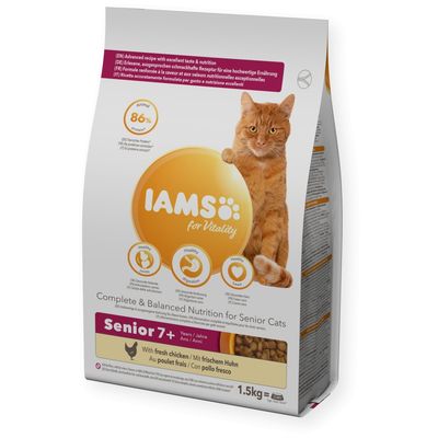 IAMS -   chat senior poulet - IAMS for Vitality