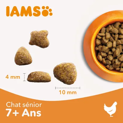 IAMS -   chat senior poulet - IAMS for Vitality