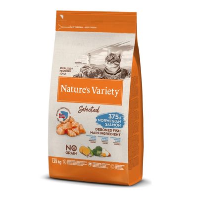 NATURE'S VARIETY - CROQUETTE CHAT - SELECTED STERILISE - SAUMON