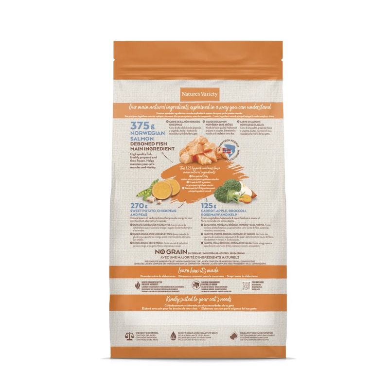 NATURE'S VARIETY - CROQUETTE CHAT - SELECTED STERILISE - SAUMON