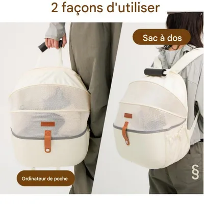 Petopia Sac à dos pour animaux de compagnie pliable