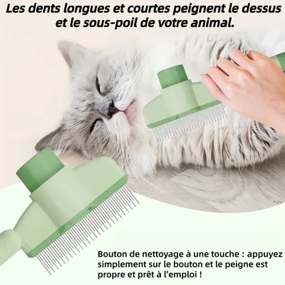 Pet Planet Brosse de toilettage pour chien et chat