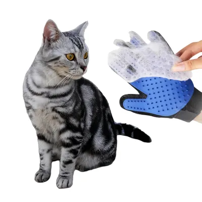 Petopia Gants de toilettage pour chien et chat
