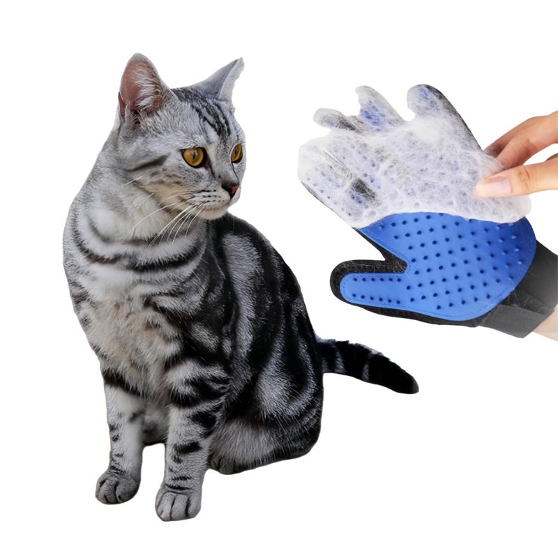 Petopia Gants de toilettage pour chien et chat
