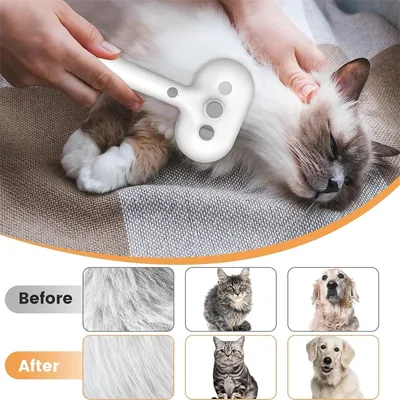 IntiMeg Brosse à vapeur pour chiens et chats