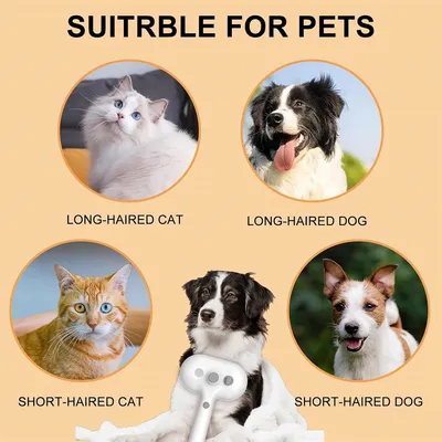 IntiMeg Brosse à vapeur pour chiens et chats