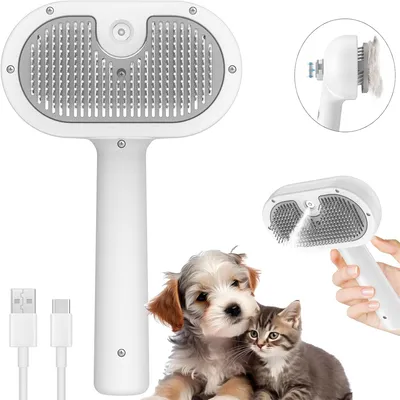 IntiMeg Brosse à vapeur pour chiens et chats
