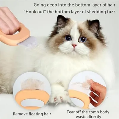 ZooVenture Douce Brosse De Toilettage Pour Chats Et Petits Chiens