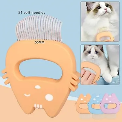 ZooVenture Douce Brosse De Toilettage Pour Chats Et Petits Chiens