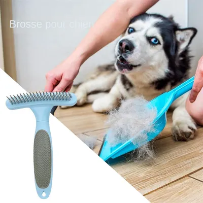 IntiMeg Râteau à sous-poil pour chien et chat