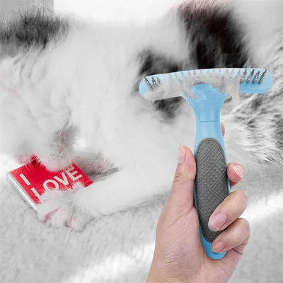 IntiMeg Râteau à sous-poil pour chien et chat
