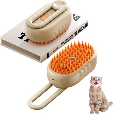 Pet Planet Peigne à spray et massage pour chat Brun