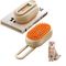 Pet Planet Peigne à spray et massage pour chat Brun
