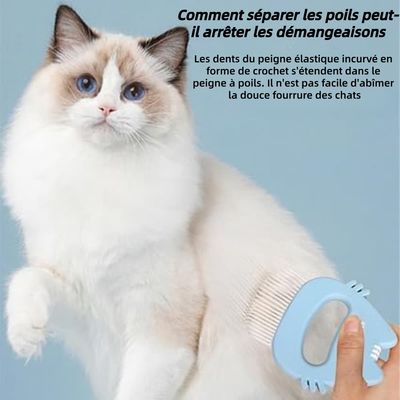 ZooVenture Douce Brosse De Toilettage Pour Chats Et Petits Chiens