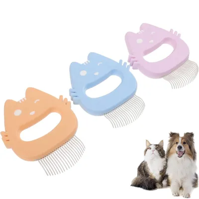 ZooVenture Douce Brosse De Toilettage Pour Chats Et Petits Chiens