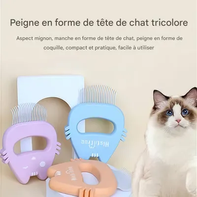ZooVenture Douce Brosse De Toilettage Pour Chats Et Petits Chiens
