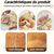 Pet Planet Brosse de toilettage pour chien et chat