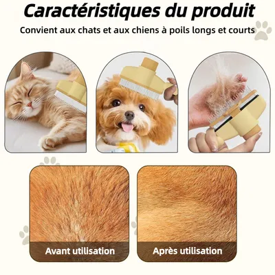 Pet Planet Brosse de toilettage pour chien et chat