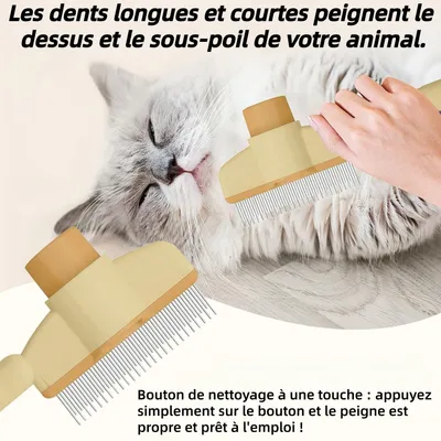 Pet Planet Brosse de toilettage pour chien et chat