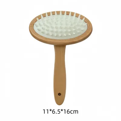 FurryFusion Brosse de massage pour animaux de compagnie