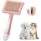 ZooVenture Autonettoyante Brosse Pour Chiens Et Chats Orange
