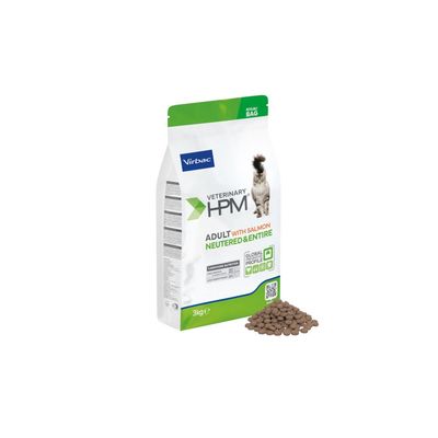 VIRBAC -   CHAT VET HPM CAT ADULT NEUTERED ENTIRE SAUMON