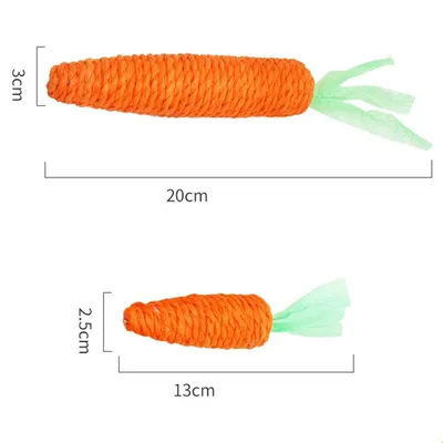 Pet Planet Bâtonnets pour chat en forme de carotte