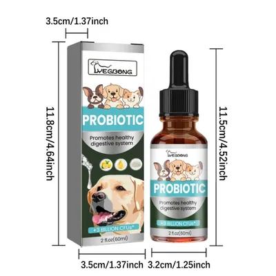FurryFusion Gouttes probiotiques pour chats et chiens FurryFusion Gouttes probiotiques pour chats et chiens