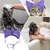 FurryFusion Bonnets de Douche pour Chats