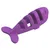 AIKIOU-FISH TREAT TOY VIOLET