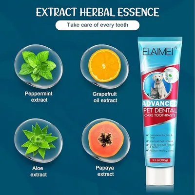 Pet Planet Chiens et Chats Dentifrice Pour Animaux