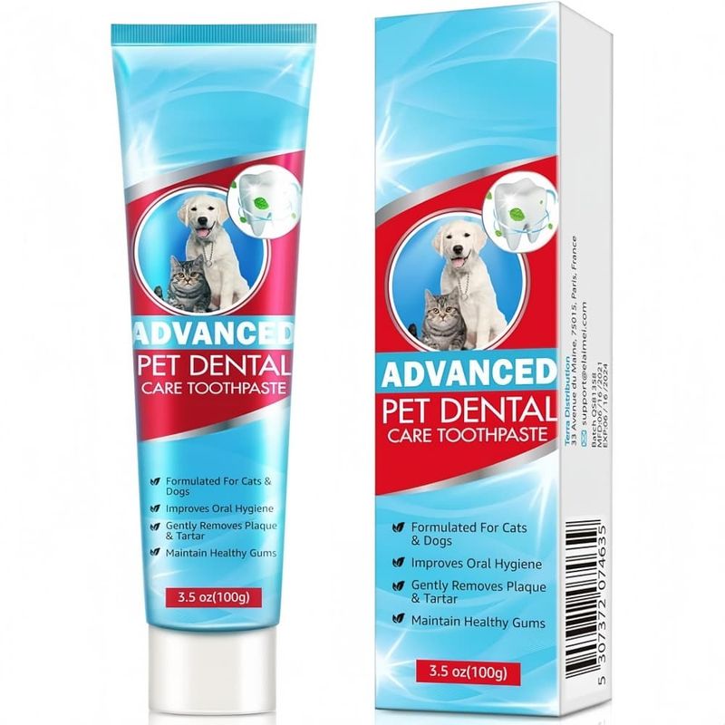 Pet Planet Chiens et Chats Dentifrice Pour Animaux