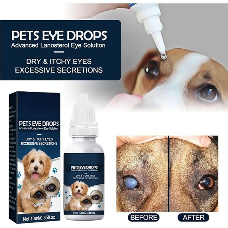 Pet Planet Chiens et Chats Collyre Pour Animaux