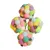 FurryFusion Boules en peluche pour chat  lot de 4