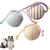 Pet Planet Jouet pour chats avec balle en sisal Pet Planet Jouet pour chats avec balle en sisal
