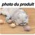Pet Planet Jouet pour chats avec balle en sisal