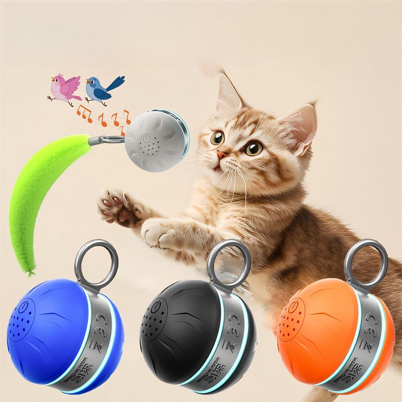 Pet Planet Balle attractrice pour chat jouet intelligent