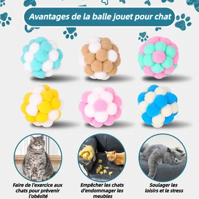 Pet Planet ZooVenture Sonores Balles Interactives Pour Chats