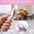 IntiMeg Brosse autonettoyante pour chien et chat